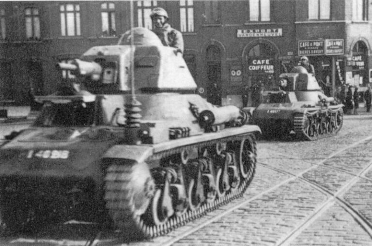  Танки 3-й французской механизированной дивизии (3e DLM)