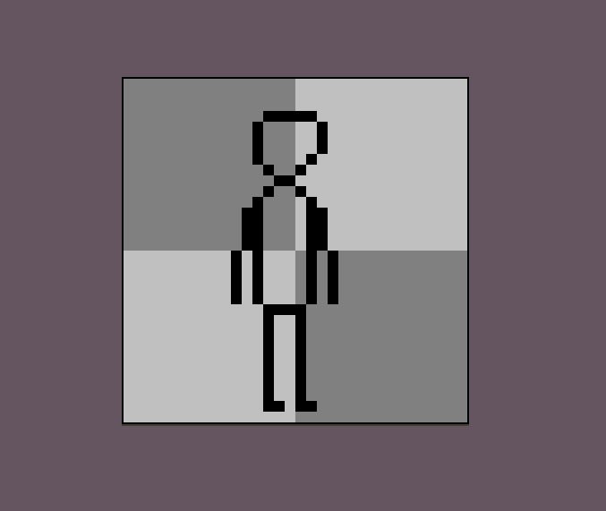 Первый вариант силуэта