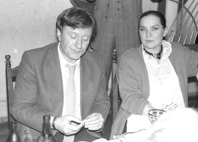 С мужем, Андреем Мироновым