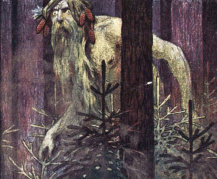 Рисунок Н. Брута с обложки журнала «Леший», 1906 год (Wikimedia.org/Общественное достояние)