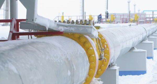    На газоизмерительной станции «Суджа» в Курской области, через которую российский газ начал поступать в украинскую газотранспортную систему для его последующего транзита в Европу. / РИА «Новости»