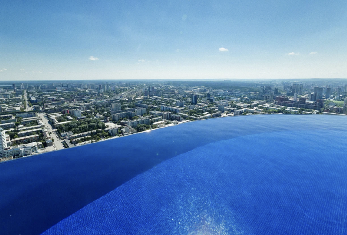 Infinity бассейн в отеле «Высоцкий», фото с официального сайта