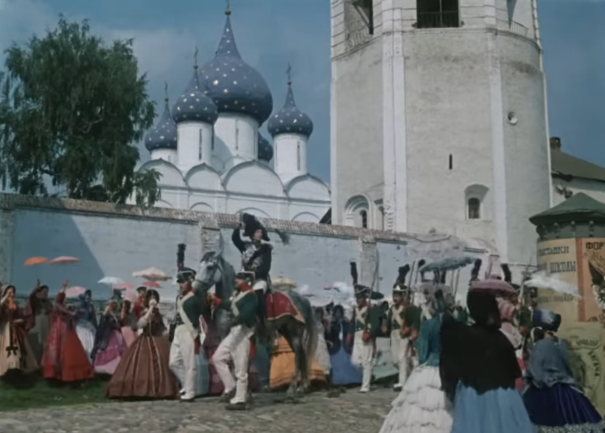 Кадр из фильма «Женитьба Бальзаминова», 1964 год