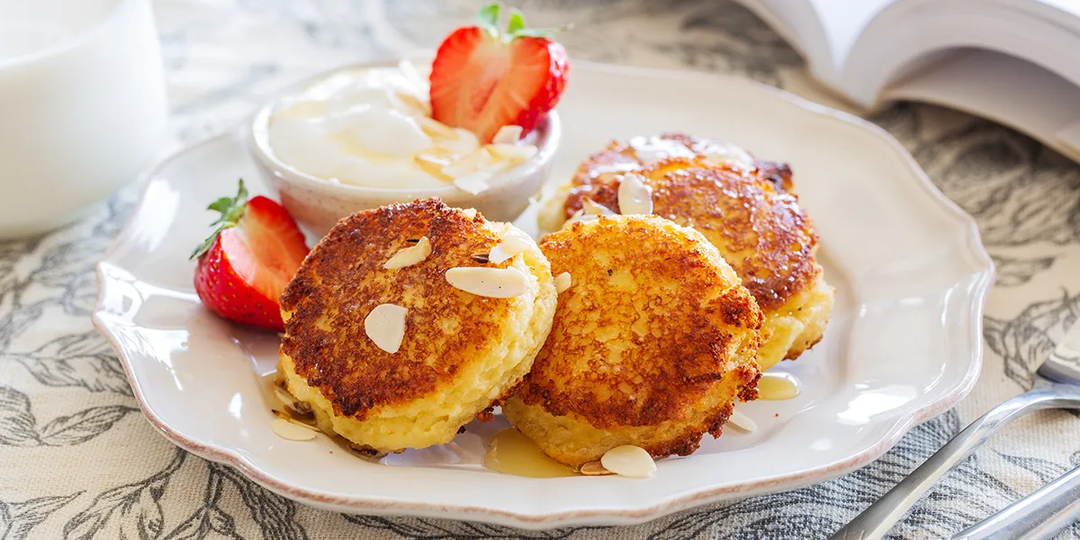 Сырники с миндальной мукой без сахара