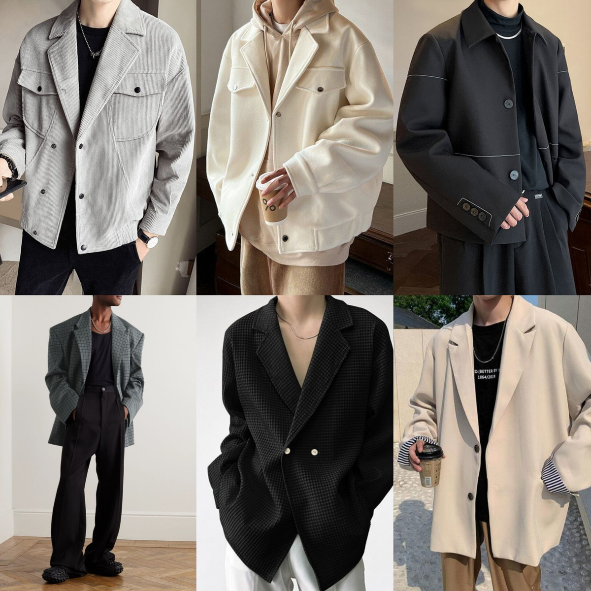 (  Рис. 2. Оверсайз пиджаки и куртки) 