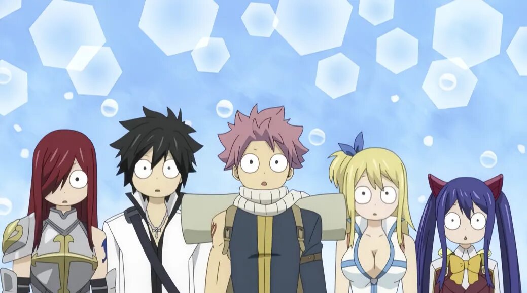 Кадр из аниме «Хвост Феи: Столетний квест»   📷