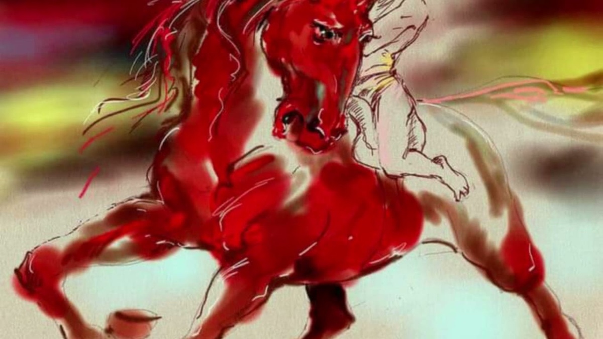 Красный конь Апокалипсиса 