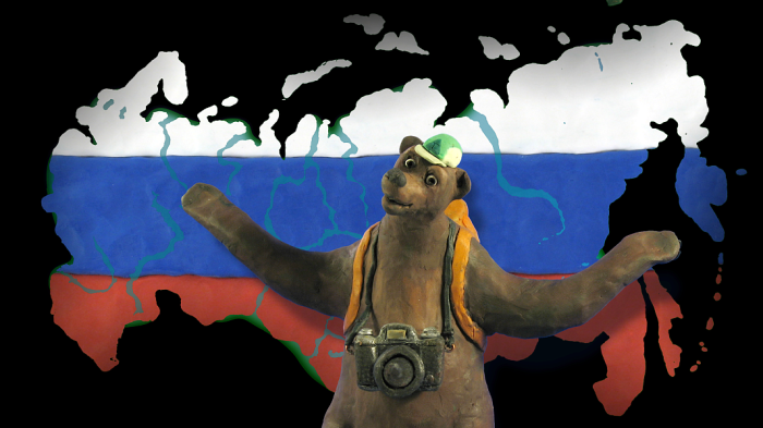  Никита Высоцкий озвучил медведя в мультфильме «Мульти-Россия». / Фото: 63valentina.ru
