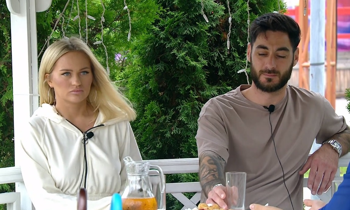 Элина Рахимова и Тигран Салибеков (фото из эфира на «Okko»)