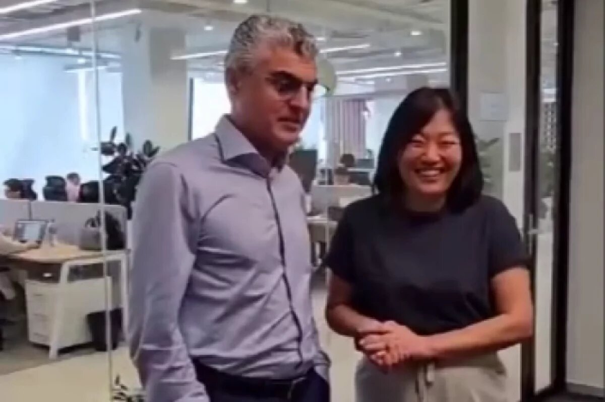    Роберт Мирзоян и Татьяна Бакальчук.