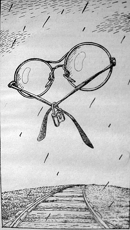 Иллюстрация к рассказу в журнале «Химия и Жизнь», №8, 1985 г.