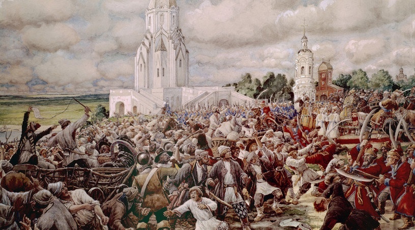 Художник Эрнест Лисснер. "Медный бунт", 1938 год