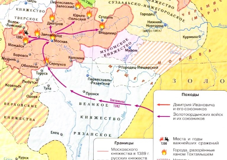 Тохтамыш возобновляет Иго