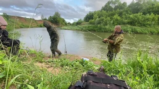 Рыбалка на Леща на реке Меша. #лещь #лещ #fishing #охотарыбалка #рыбалка #fish