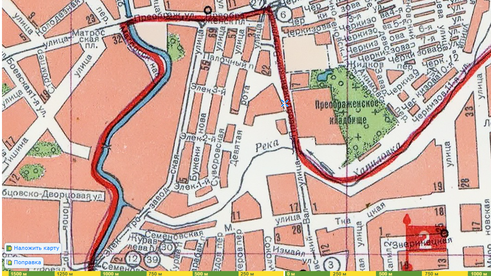 Преображенский поселок, река Хапиловка 1937 год  http://www.etomesto.ru/map-moscow_1937-okruga/
