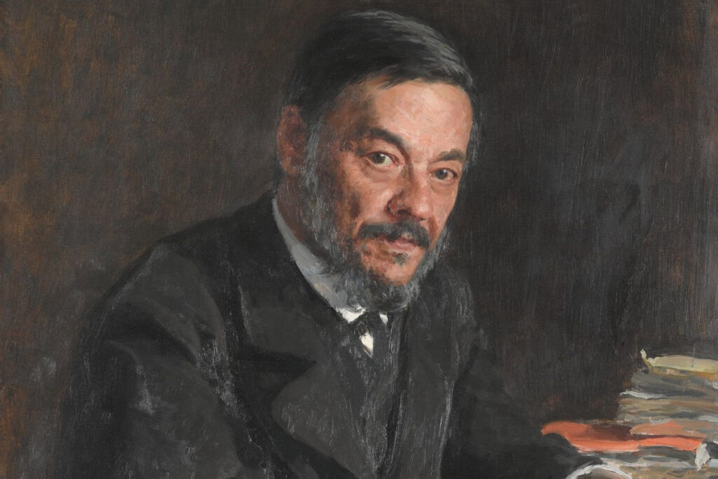 Портрет Ивана Михайловича Сеченова. И.Е. Репин, 1889. Третьяковская галерея