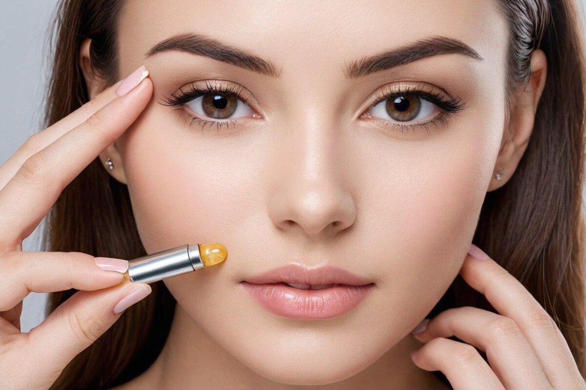  Картинка 1. Использование сыворотки для лица