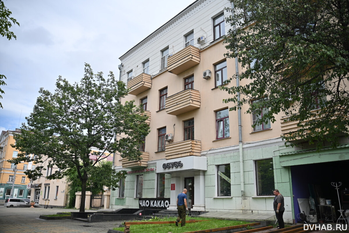    Жилая часть здания на Муравьева-Амурского, 44