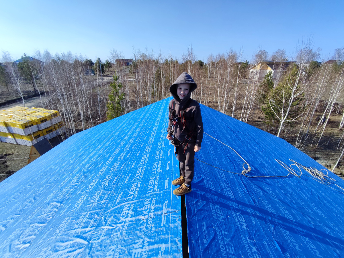 Подкладочный ковёр под гибкую черепицу