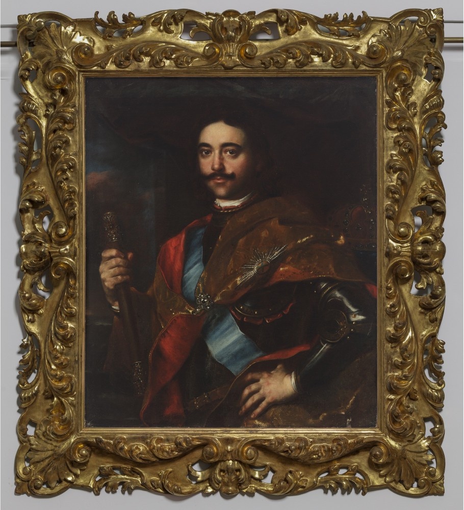 Ян Купецкий (1667-1740).Портре Петра I