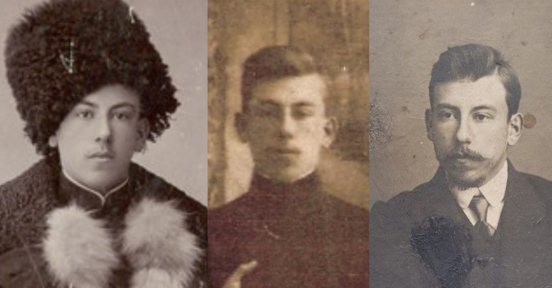 Василий Иванович Чернов (фрагменты трёх фото)