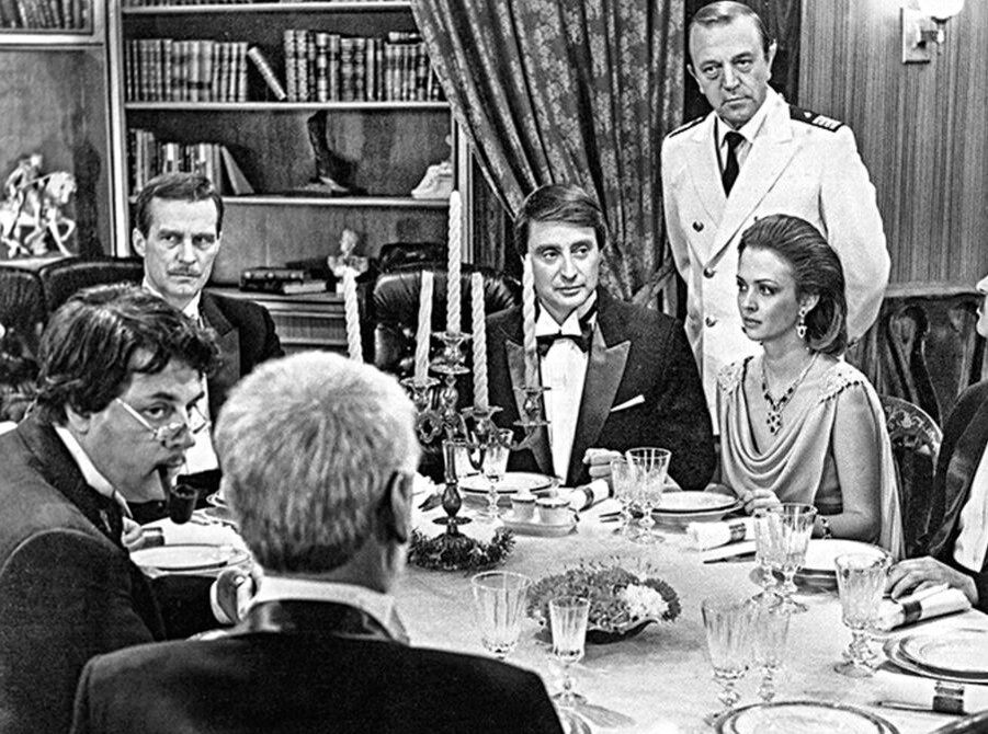 Фото со съёмок фильма «Семь криков в океане» (1986). Кинопоиск.ру.