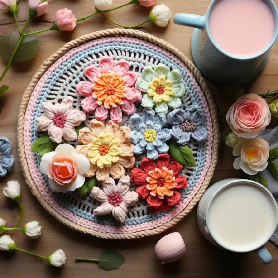 Салфетки созданные ИИ