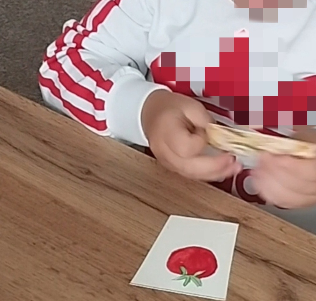 Учим цвета. Красный, как помидор 