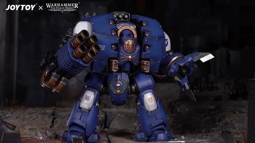 UltramarinesLeviathan Dreadnought with Cyclonic Melta Lance and Siege Claws