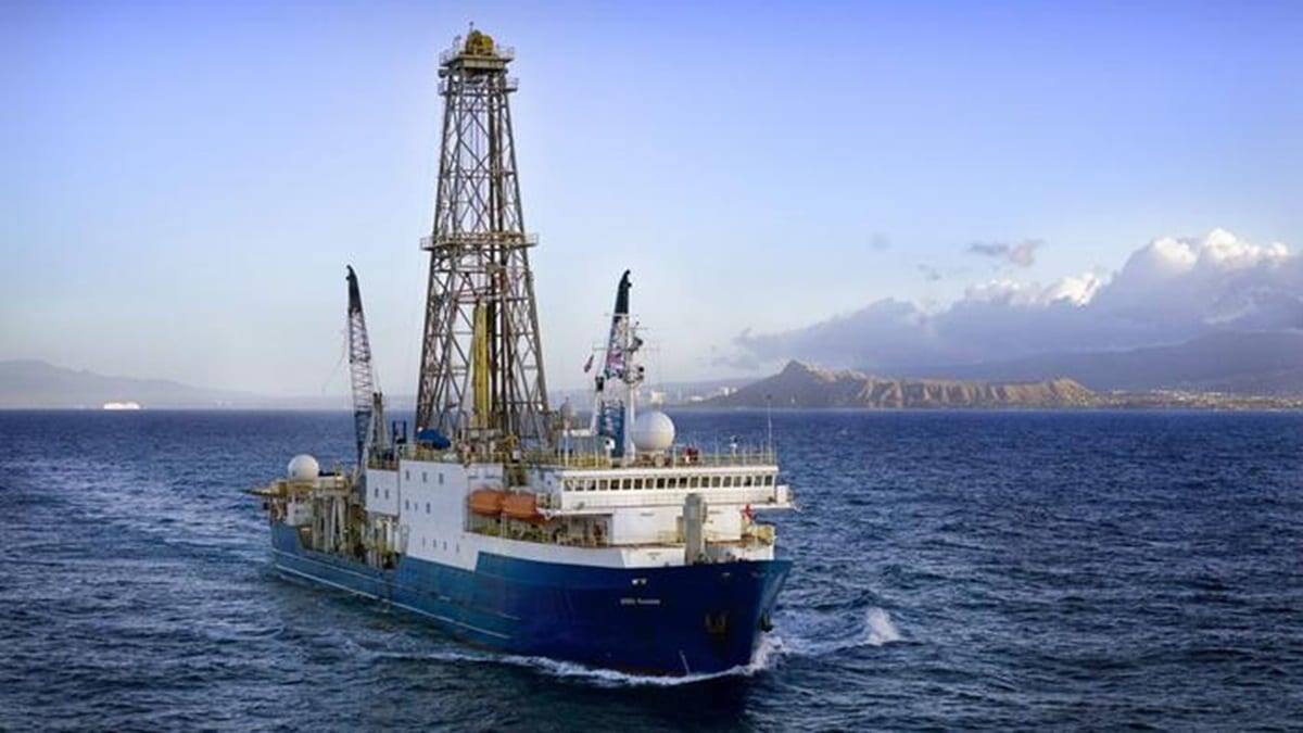    Исследовательское судно JOIDES Resolution / © IODP