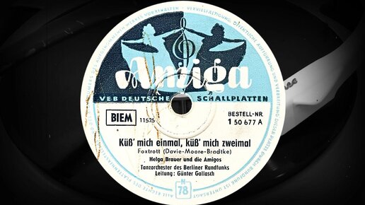 Küß' mich einmal, küß' mich zweimal - Helga Brauer und die Amigos (1958)