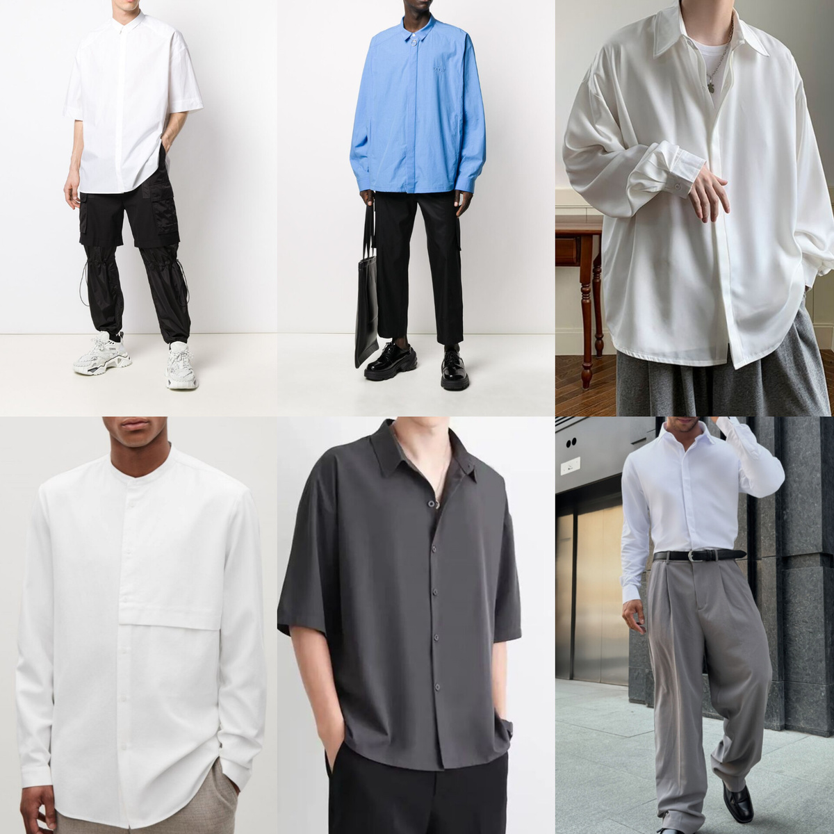 ( Рис. 1. Мужские рубашки) 