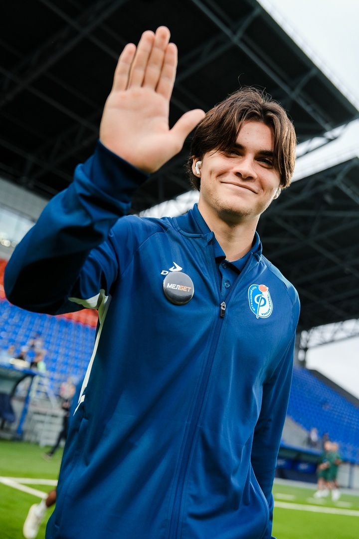 Михаил Щетинин перед игрой "Факел" - "Краснодар"