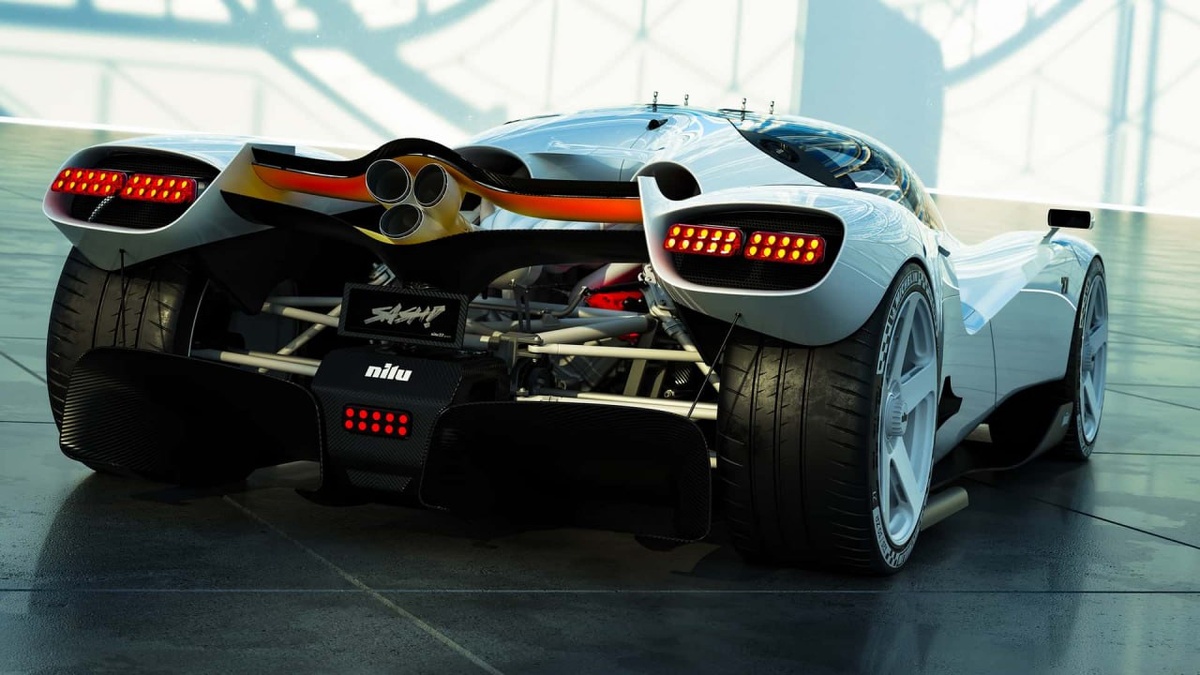 Дизайнер Александр Селипанов, основавший автомобильный бренд Nilu27, рассекретил его первую модель — суперкар Nilu. ♨️ Интерьер — смесь минимализма и футуризма. Физических кнопок практически нет — лишь на потолке имеются переключатели в авиационном стиле. При этом тачскринов в салоне суперкара тоже нет: единственный дисплей встроен в зеркало заднего вида.🚗 Базируется автомобиль на углепластиковом монококе с трубчатыми подрамниками, имеет полностью независимую подвеску и 21-дюймовые колёсные диски с карбон-керамическими тормозами Brembo с шестипоршневыми суппортами. ⚙️ Атмосферный 6,5-литровый V12 развивает 1070 л.с. и 860 Нм, что позволяет разгоняться до максимальных 400 км/ч и набирать первую сотню быстрее чем за 3 секунды.Полноценная премьера состоится 15 августа. Сначала сделают 15 машин для гоночных трасс, а уже потом выпустят 54 купе для дорог общего пользования.