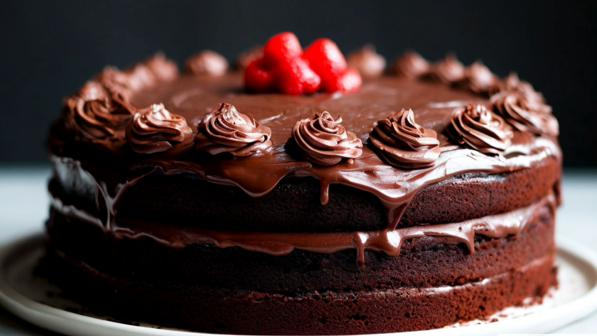 Шоколадный торт - это настоящий шедевр кулинарного мастерства, способный покорить сердца и погрузить в мир сладких наслаждений. Сегодня я расскажу вам, как при помощи небольшого волшебства, очень легко создать прекрасный шоколадный торт в домашних условиях, с нежным кремом и украшением, которое добавит ему особое очарование.