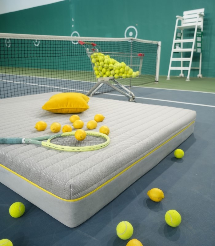 новый беспружинный матрас Lemon Gray