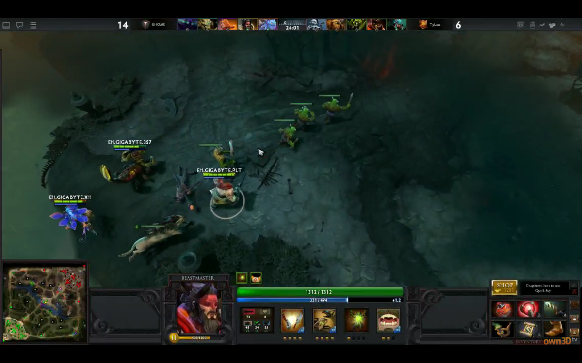 Dota 2 в 2011 году. Источник: Яндекс Картинки