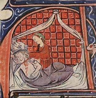 Библия из Хайнбурга, Франция 1300-1320
Епископальной библиотеки Печа, Венгрия
