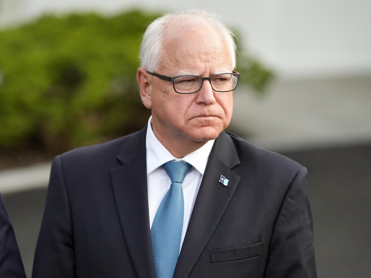    Губернатор Миннесоты Тим Уолц © AP Photo / Jacquelyn Martin