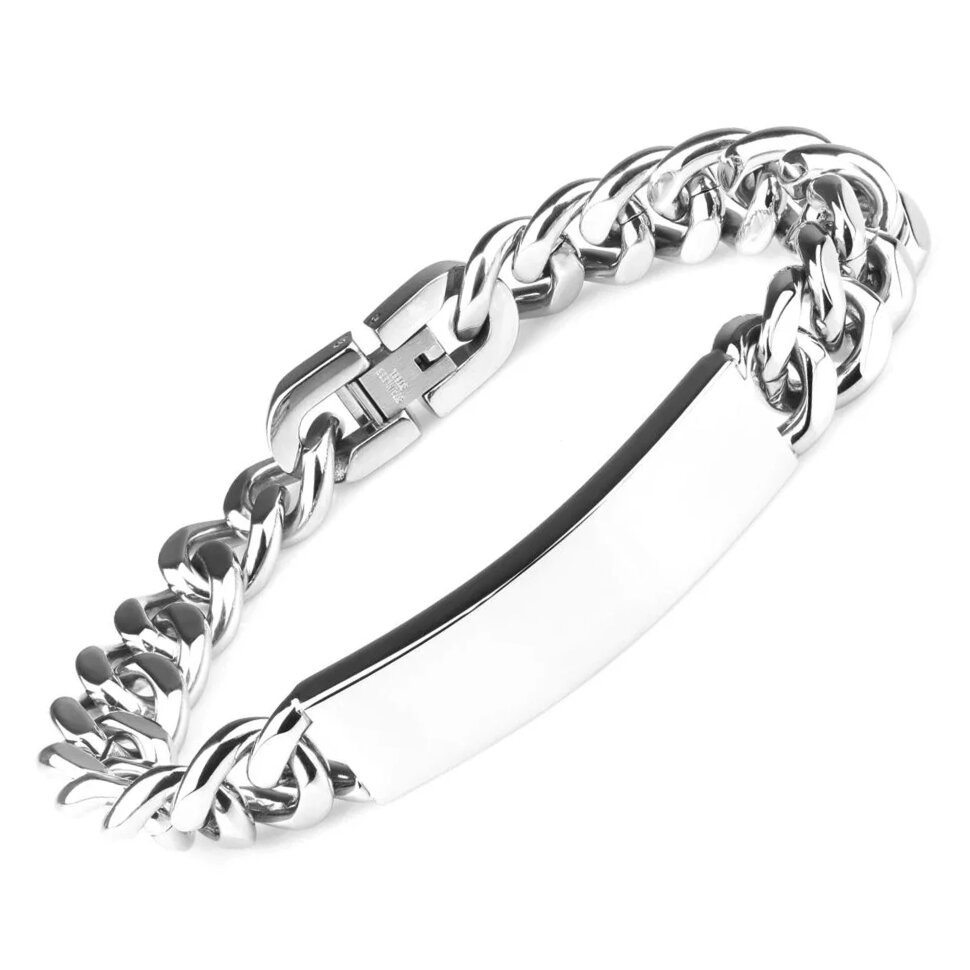 Мужской браслет со вставкой. Фото из интернета. 