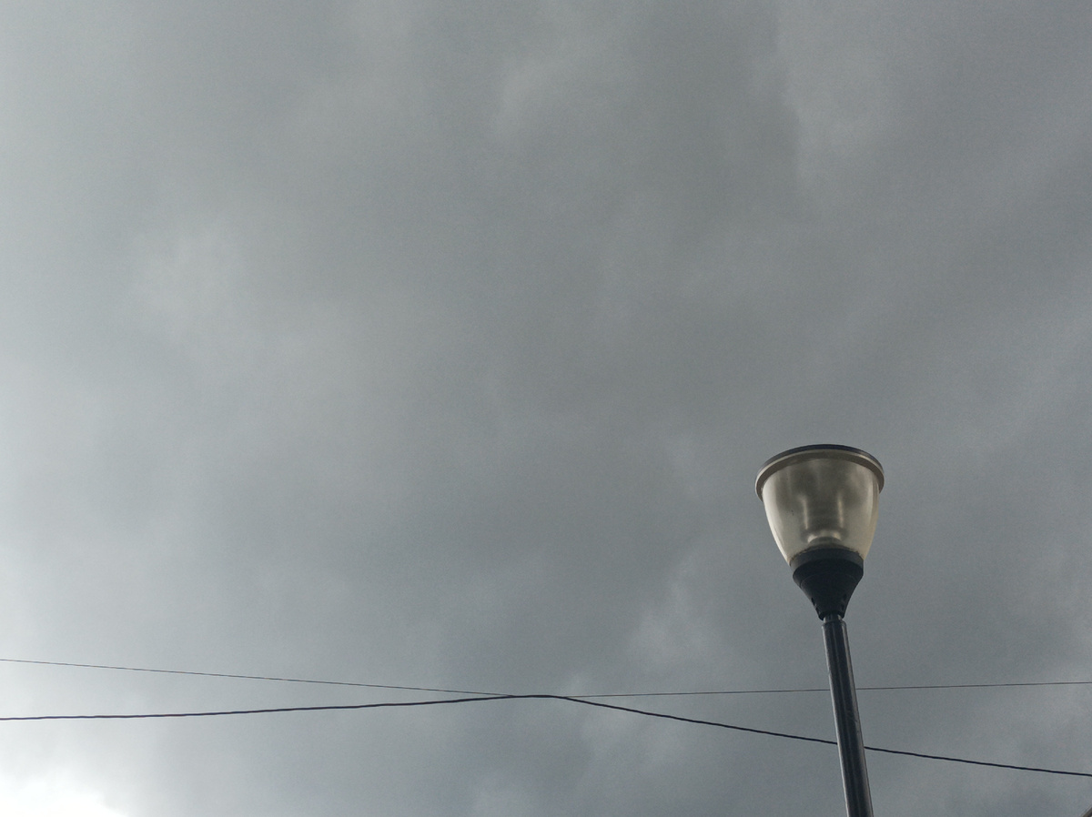 Небо сейчас, мысли мои примерно такие же