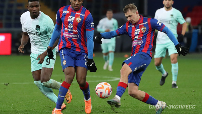    "Краснодар" - ЦСКА.Александр Федоров