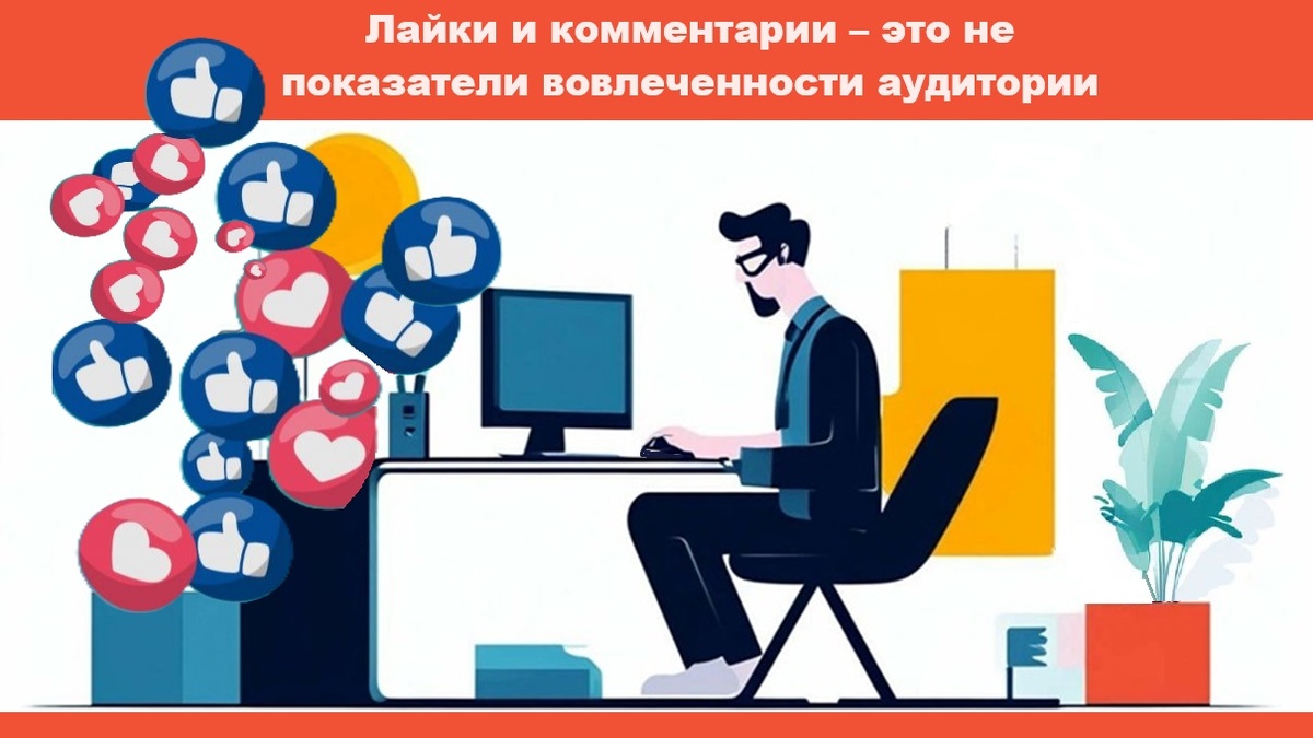 Лайки и комментарии не являются показателями вовлеченности читателей на канале Дзен - это одни из показателей ER, но не основные.