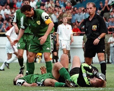 Жёсткое столкновение.