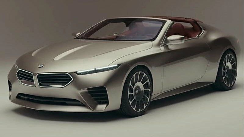 Концептуальный родстер BMW Skytop рассекретили до премьерыВ Сети опубликованы изображения и видео нового концепт-кара BMW, который разработчики рассчитывали официально представить в ближайший уик-энд. Он получил название Skytop и, по предварительным данным, демонстрирует будущее дизайна серийных моделей с ДВС.BMW Skytop базируется на открытой версии 8 серии, но получил полностью оригинальную внешность — изменён даже тип кузова. Из кабриолета дизайнеры BMW построили нечто среднее между родстером и таргой, переделав корму и сместив задние стойки кузова. Skytop оснащён съёмной жёсткой крышей, которая состоит из двух панелей: хранить их предполагается в багажнике.Концепт отличается новым прочтением фирменной радиаторной решётки, узкой светотехникой спереди и сзади и оригинальными бамперами. Дверные ручки размещены в районе подоконной линии. Интерьер в целом сохранён штатным за исключением необычных хрустальных вставок и обильной кожаной отделки. Вероятнее всего, Skytop оснащён обычным топливным ДВС, так как получил крупные воздухозаборники на капоте и классические патрубки выхлопной системы, однако технические характеристики пока не раскрываются.Неизвестно и предназначение концепта: по одной из версий, это просто очередное дизайнерское упражнение, по другой — BMW Skytop намекает на облик будущих серийных моделей с традиционными двигателями. Электрокары BMW будут выглядеть иначе — их стилистику компания уже неоднократно показывала на концептах серии Neue Klasse. Официальная премьера BMW Skytop запланирована на мероприятие Concorso d'Eleganza Villa d'Este, которое пройдёт с 24 по 26 мая.