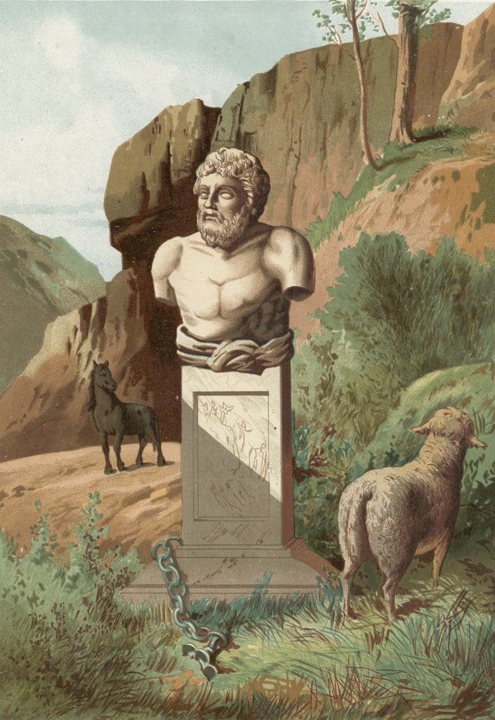 Эзоп - древнегреческий поэт-баснописец. 