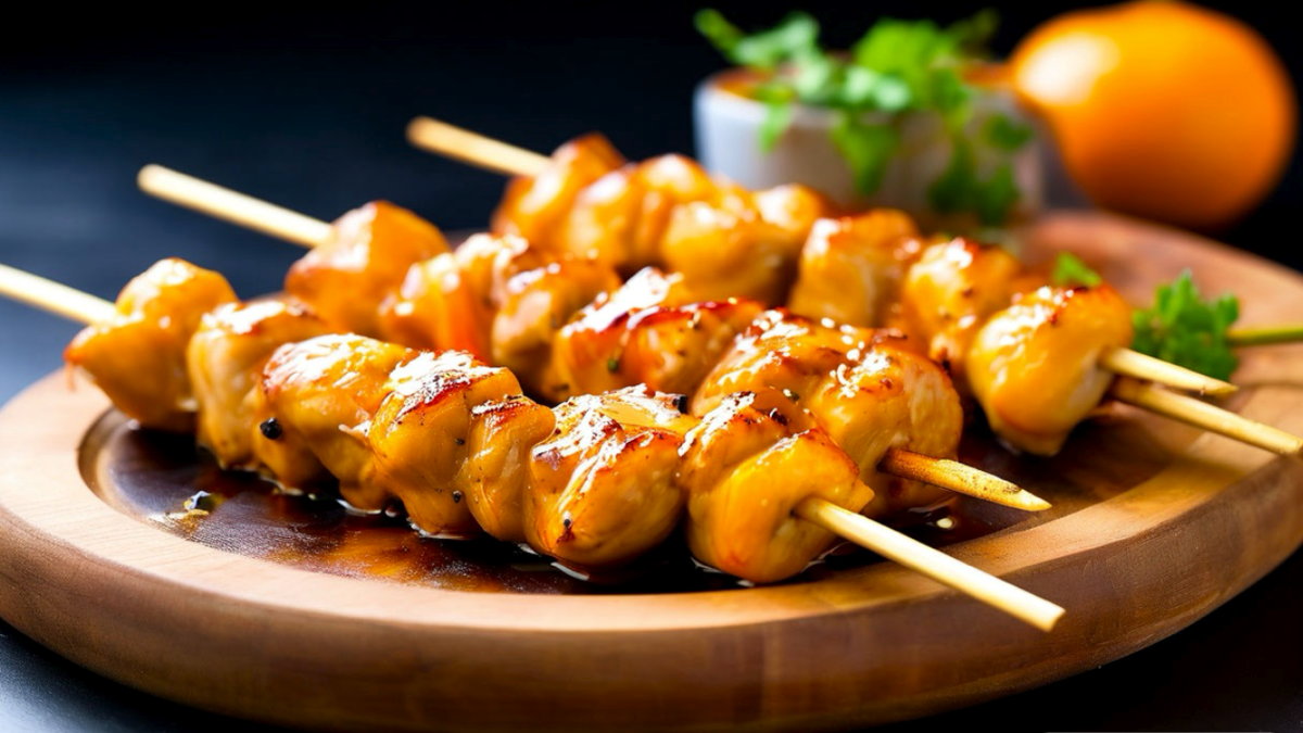 Эти куриные шашлычки в апельсиново-имбирном соусе станут неожиданным, но приятным открытием для вашего вкуса. А подготовка займет всего лишь 15-20 минут вашего времени, что делает это блюдо идеальным выбором для быстрого обеда или ужина. Успейте попробовать и порадовать себя и близких этим вкусным шедевром кулинарии!
