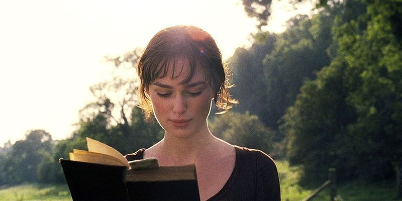 Кадр из фильма: "Гордость и предубеждение", 2005. 