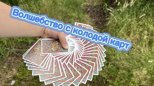 Настоящее волшебство с обычной колодой карт