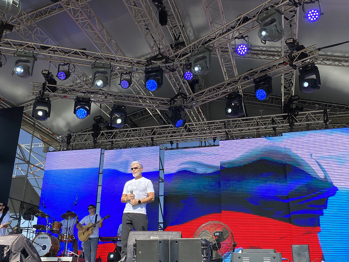 Газманов, как многие другие звезды, помогает бойцам СВО.  Фото: Фото: ФедералПресс / Анастасия Алимпиева